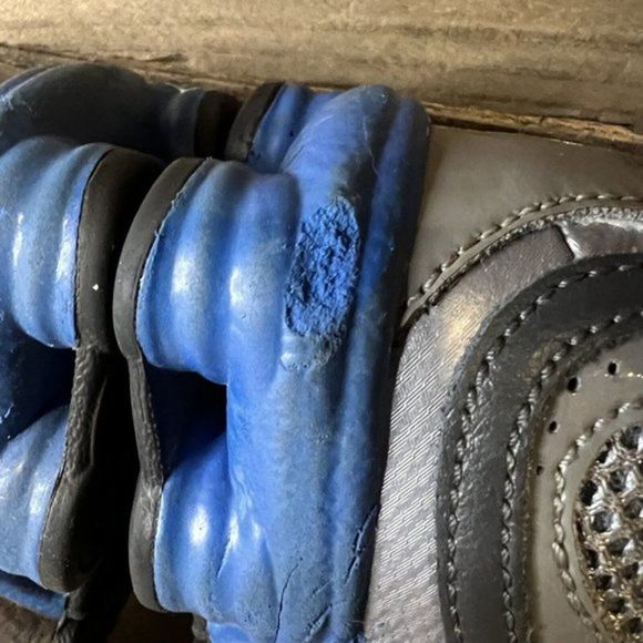 Little Kids Childrens Nike Shox Gray Athletic Running Shoes Sneakers Size‎ 6 C - Picture 5 of 7